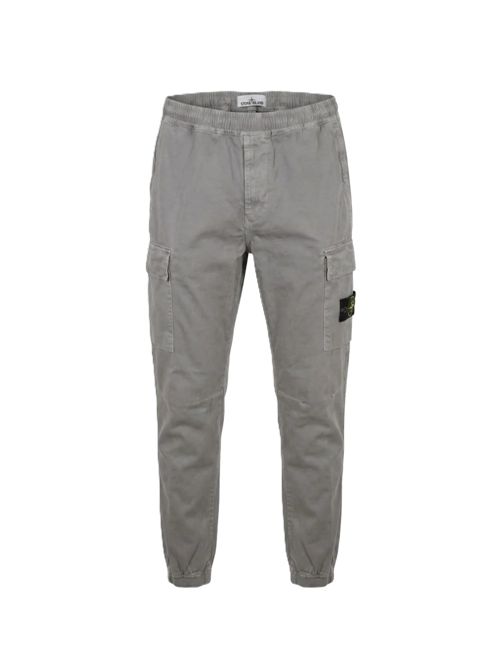 Cargo In Cotone Pantaloni Stone Island | L2S15 3100033 S00L1V0160 GREY